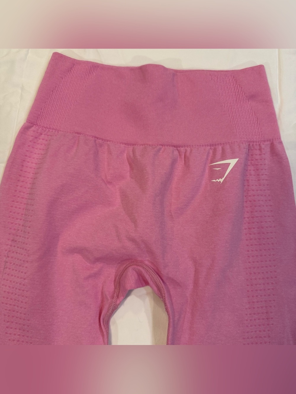 Gymshark Bubblegum Pink Seamless Leggings